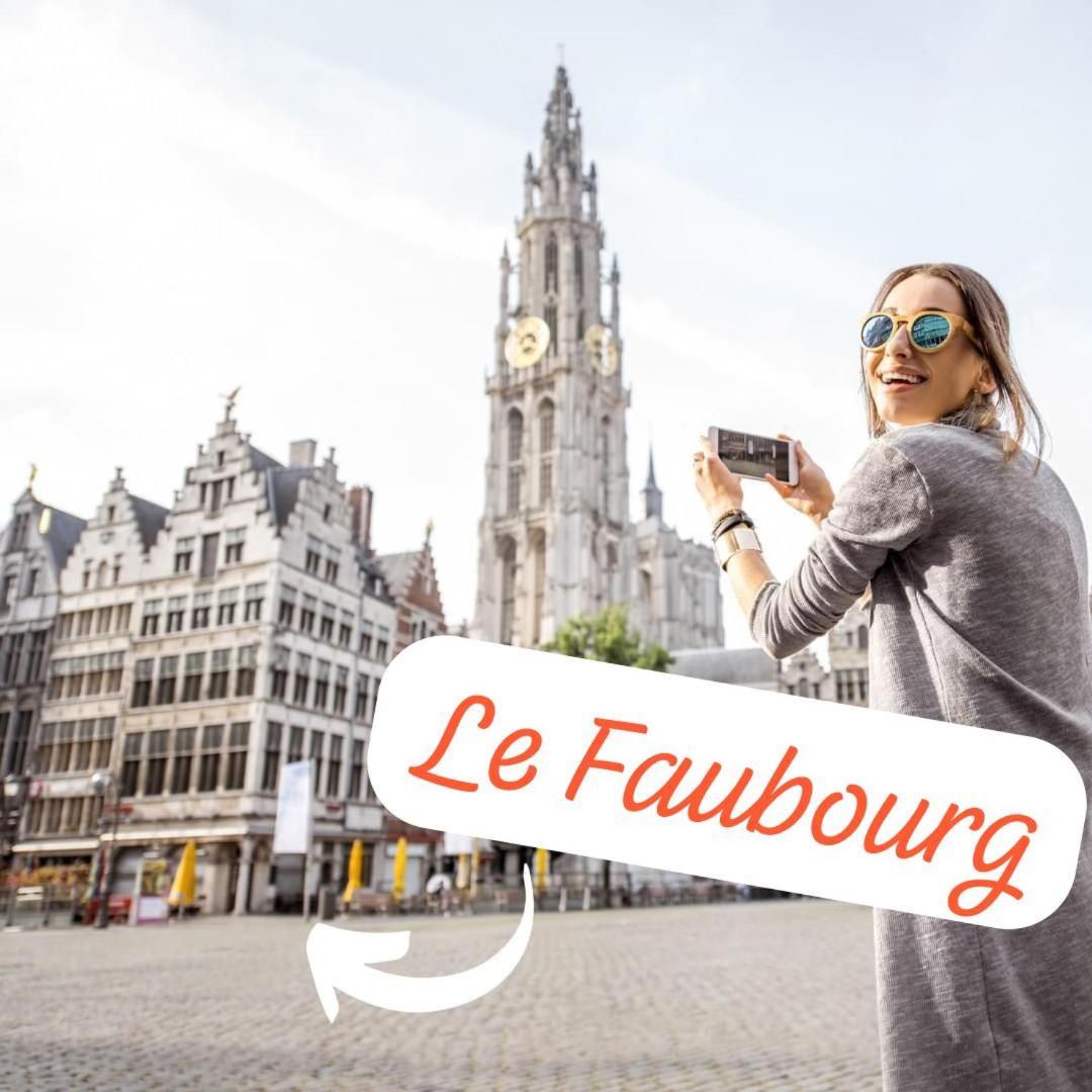 Le Faubourg Suites แอนต์เวิร์ป ภายนอก รูปภาพ
